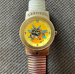 Συλλεκτικό ασημένιο ρολόι Garfield (ΤΕΛΙΚΗ ΤΙΜΗ)