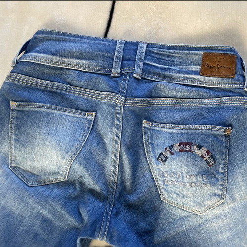Pepe Jeans women's pants No 26 used, shortened