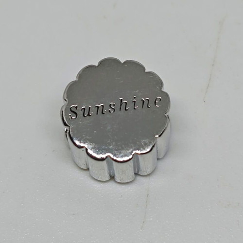 Rainbow Flower Sunshine Charm like new for bracelet with colorful enamel