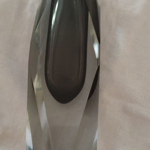 Murano Sommerso Vase by Flavio Poli vintage 1960s, like new