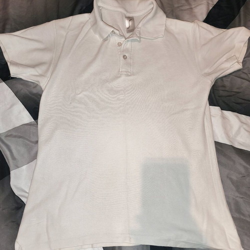 Sol's short sleeve polo shirt used, white, size S/L