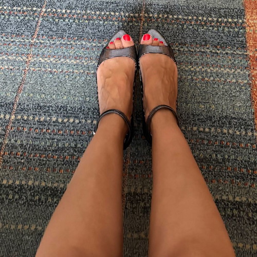 Fornarina pumps like new, black and silver, size 37