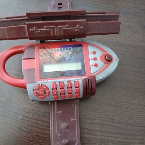 Bakugan bracelet with computer and card holder New Vestroia, like new