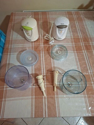 Izzy Multi spare parts with blades and containers used