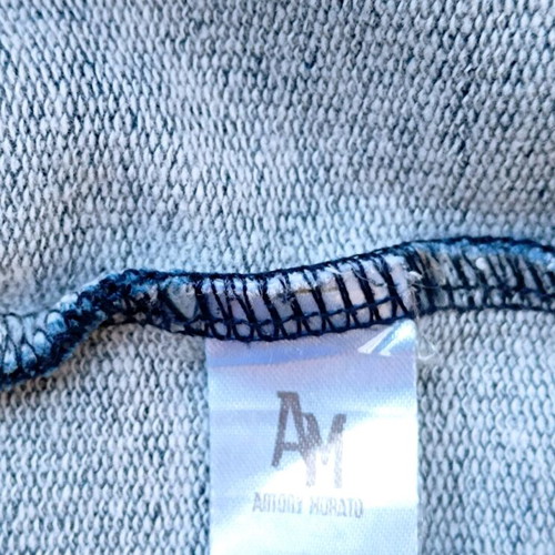 Antony Morato Denim Look Sweatshirt XXL like new, white and blue