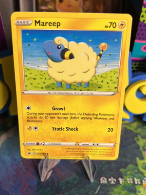 Mareep Chilling Reign Pokemon card