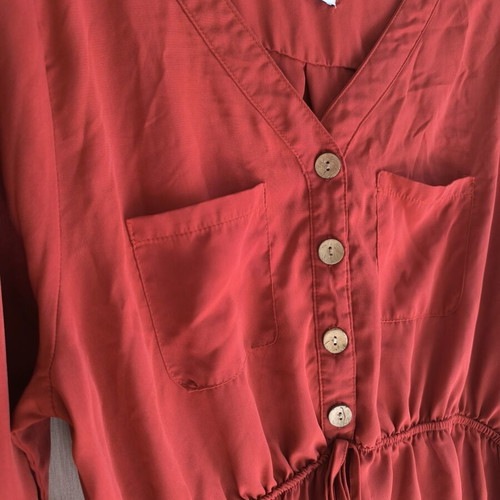 Dress XL like new, red, versatile for all seasons and occasions