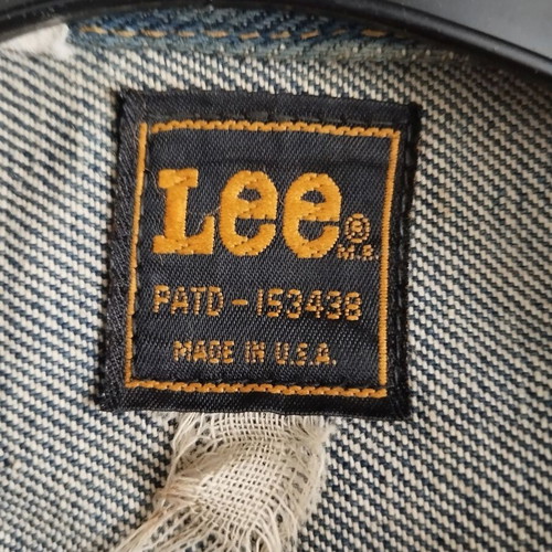 Lee Vintage 70's original denim jacket like new, unisex, blue
