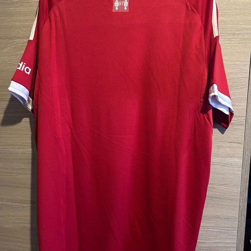 Liverpool Football Jersey Official Replica 2025-2026 Home Kit Size S