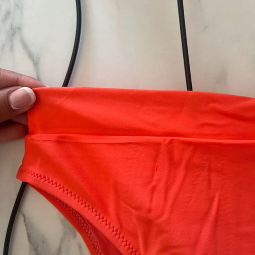 Zebras & Libras bralette orange, new, size S