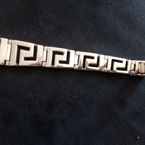 Silver bracelet 925 with tourmaline stone, like new, 28 g