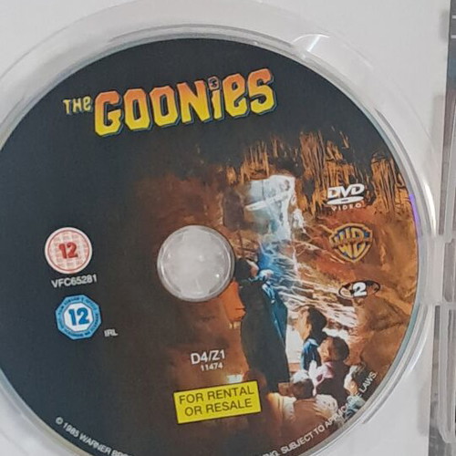 The Goonies DVD σαν καινούργιο με αγγλικούς υπότιτλους