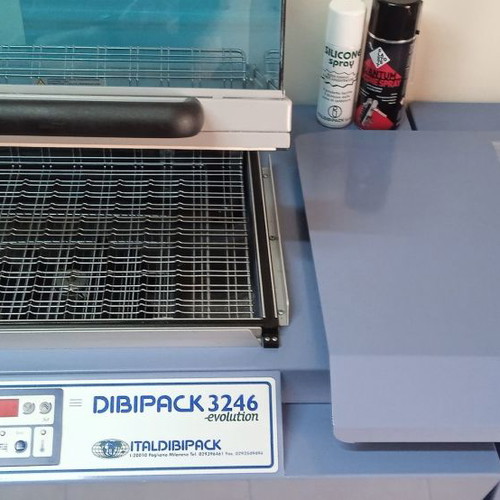 DibiPack 3246 semi-automatic shrink wrap machine used