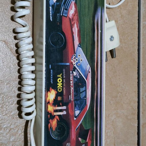 80's tabletop phone used with Nissan KDR30 Skyline photo