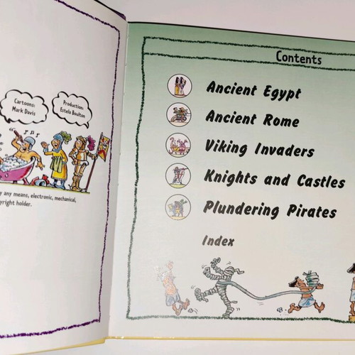 Big Bubblefacts History book like new, English