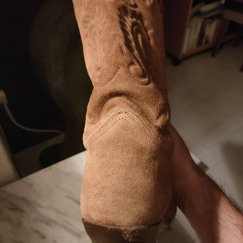 Sendra suede boots size 46 used, brown