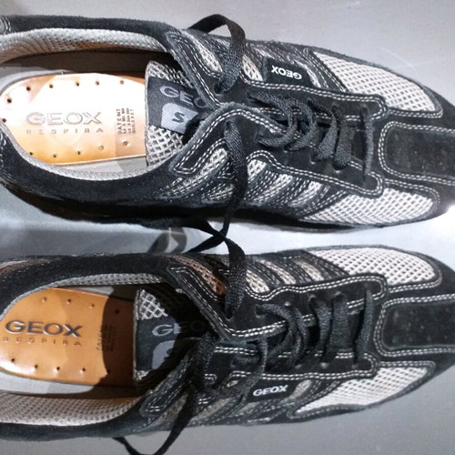 Geox casual shoes size 43 like new, gray