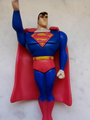 Superman Action Figure used McDonald's Happy Meal 2005 DC Super Heroes