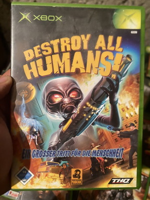 Destroy All Humans Xbox Original game, classic