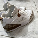 Jordan Spizike Low sneakers like new, size 44, white and brown