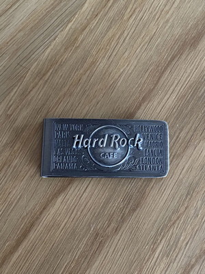 Hard Rock Cafe Money Clip like new, premium collectible vintage