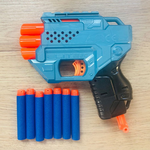 Nerf Elite 2.0 Trio with 7 darts like new