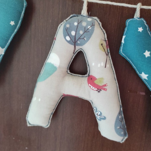 Letters with child's name new for room decoration