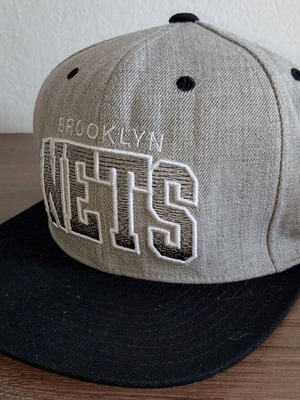 Authentic Mitchell & Ness Brooklyn Nets Snapback Cap_NBA