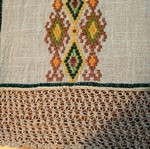 Vintage handmade doilies, 2 identical, new