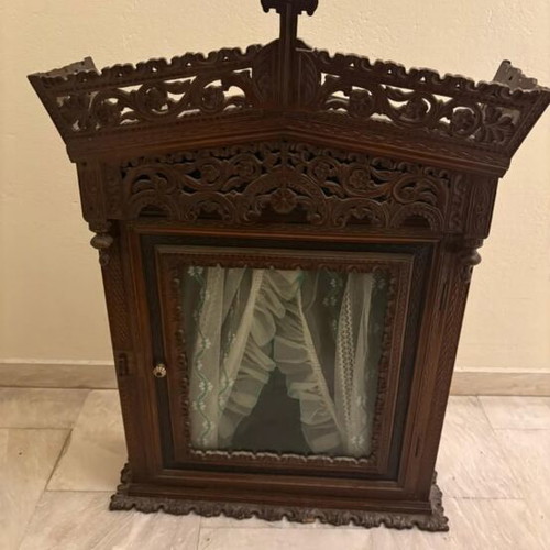 Antique icon stand