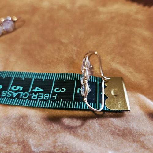Gold earrings 585 14K vintage like new