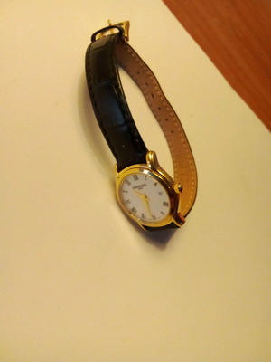 Raymond Weil Vintage watch like new, women's, black and gold