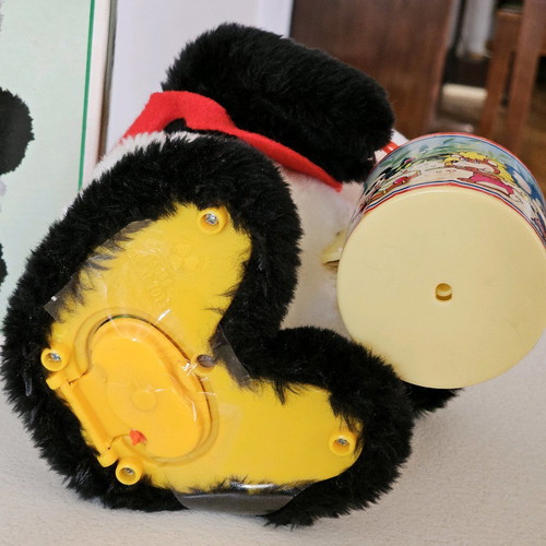Panda toy used, collectible, 1980s, made in Taiwan