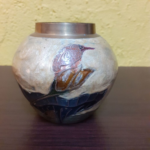 Indian art jar