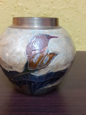Indian art jar