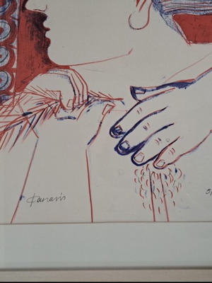 Lithograph by Fasianos new, limited edition of 50