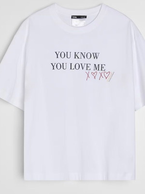 Gossip Girl graphic T-shirt set, Stradivarius, multicolor, size M