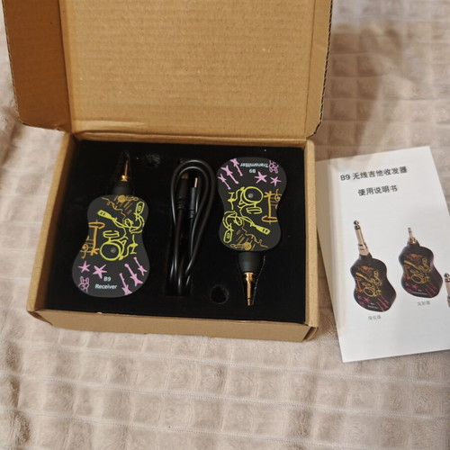 B9 Wireless Guitar System νέα ασύρματη κιθάρα 2.4GHz πομπός και δέκτης
