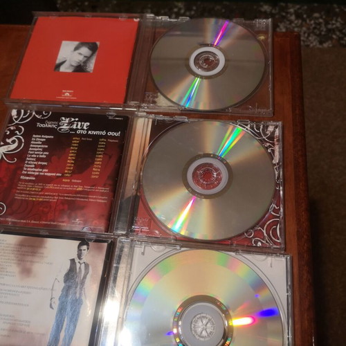 Giorgos Tsalikis 4 CDs used, pop, set