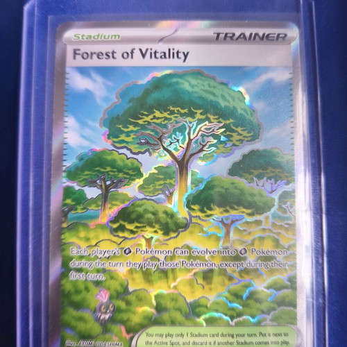 Forest of Vitality Pokemon Card used, NM condition