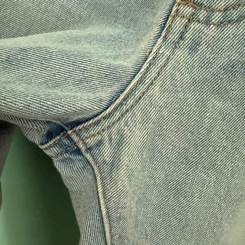 Sinsay Straight Jean like new, light blue with side buttons