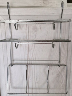 IKEA kitchen paper holder unused with small rust spots