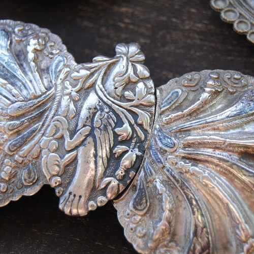 Silver Epirotic Buckle with Savati used, 19th century
