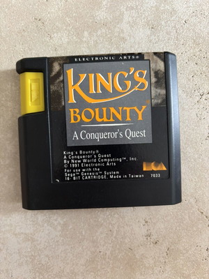 King's Bounty Sega Genesis game
