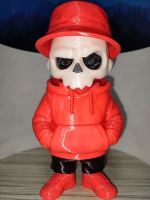 Streetwear figure 3D printed decorative collectible