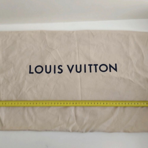 Louis Vuitton Dust Bag XL cotton beige new