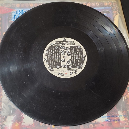 Havalinas vinyl record used with scratches