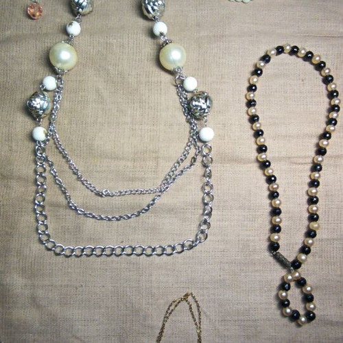 Bijou lot used with turquoise stone bracelet