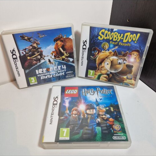 Nintendo DS games pack like new with Ice Age 4, Scooby Doo, Lego Harry Potter
