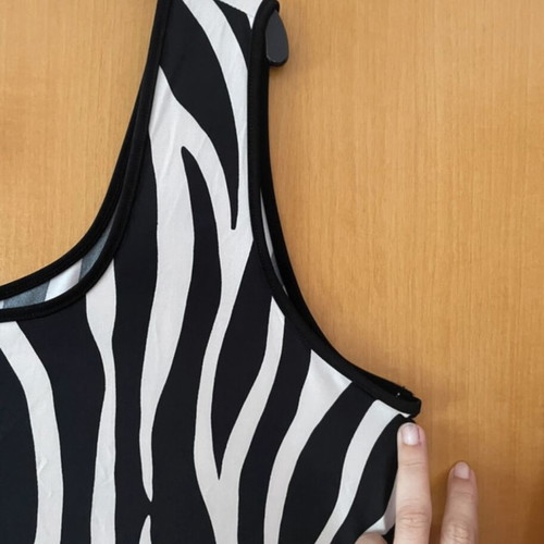 Parabita plus size summer dress like new, black and white